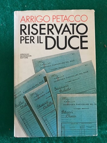 Riservato per duce - riservato,