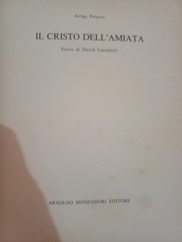 Arrigo petacco cristo - petacco,